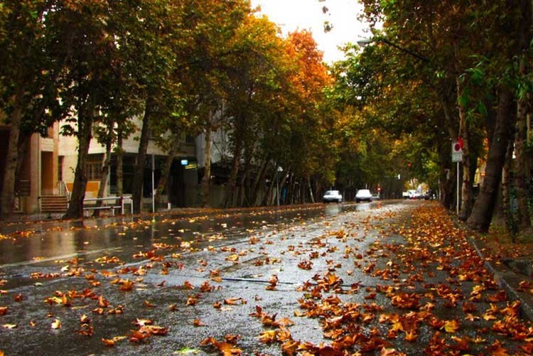 سفر به خیابان خلوط تهران در پاییز و کرونا